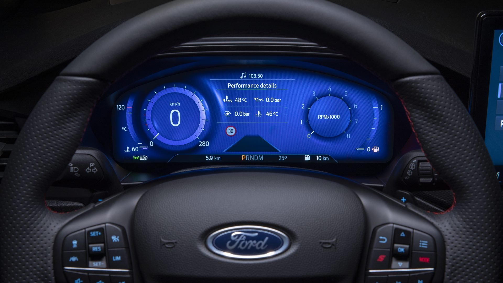 Ford Focus dials